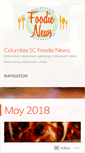 Mobile Screenshot of columbiafoodienews.com